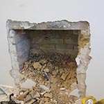 Before - Wood Burning Stove