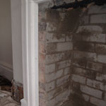 Wood Burning Stove Before